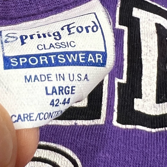 Vintage 80s All - Star Dad Father's Day 80s Dad Gift Crewneck Tee Tshirt - Picture 3 of 3